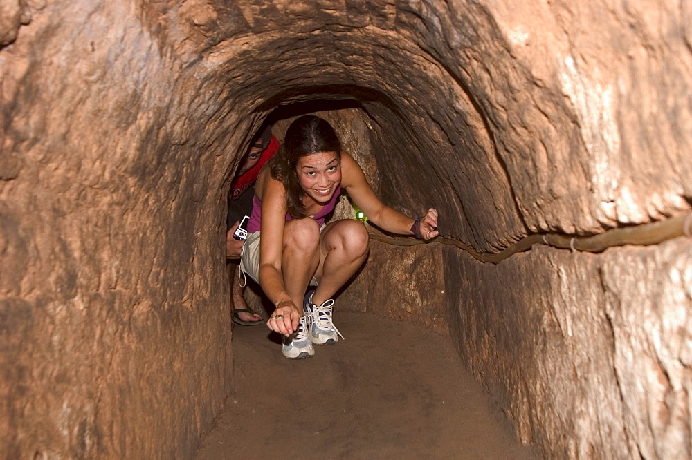 Cu Chi Tunnels, southern Vietnam, Southeast Asia, Asia