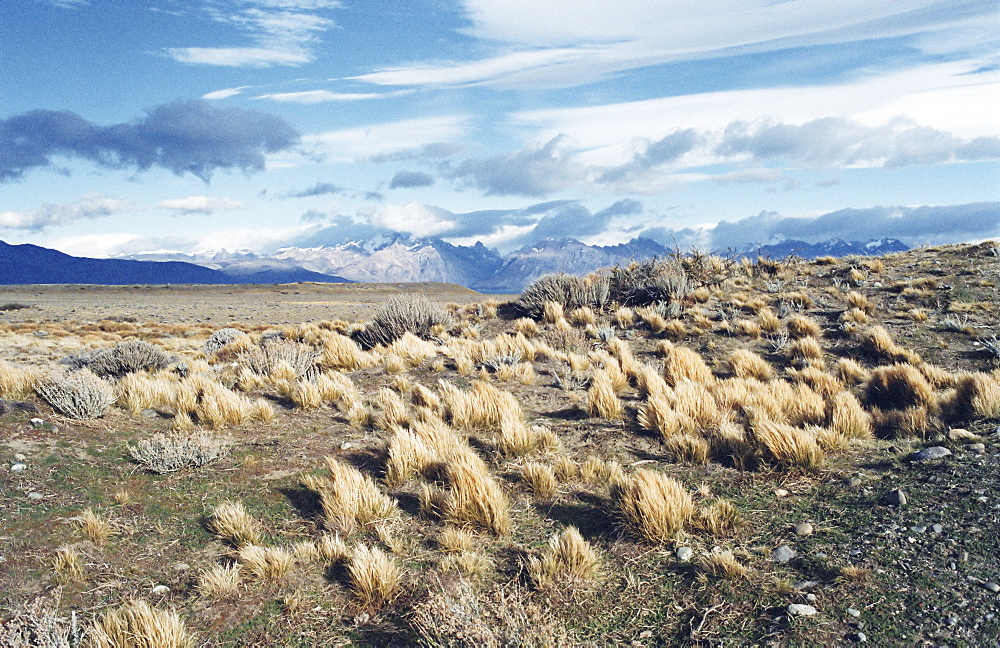 Andes mountain range, near El Calafate, Patagonia, Argentina, South America