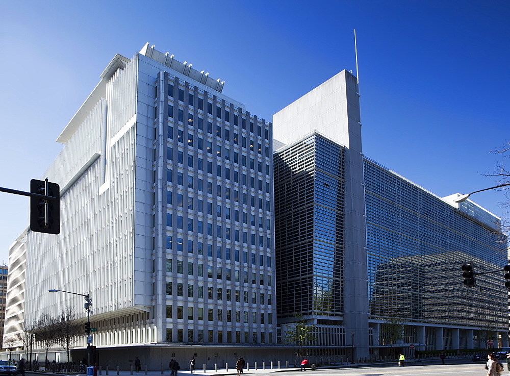 The World Bank Group Building housing the International Bank for Reconstruction and Development, Washington D.C., United States of America, North America