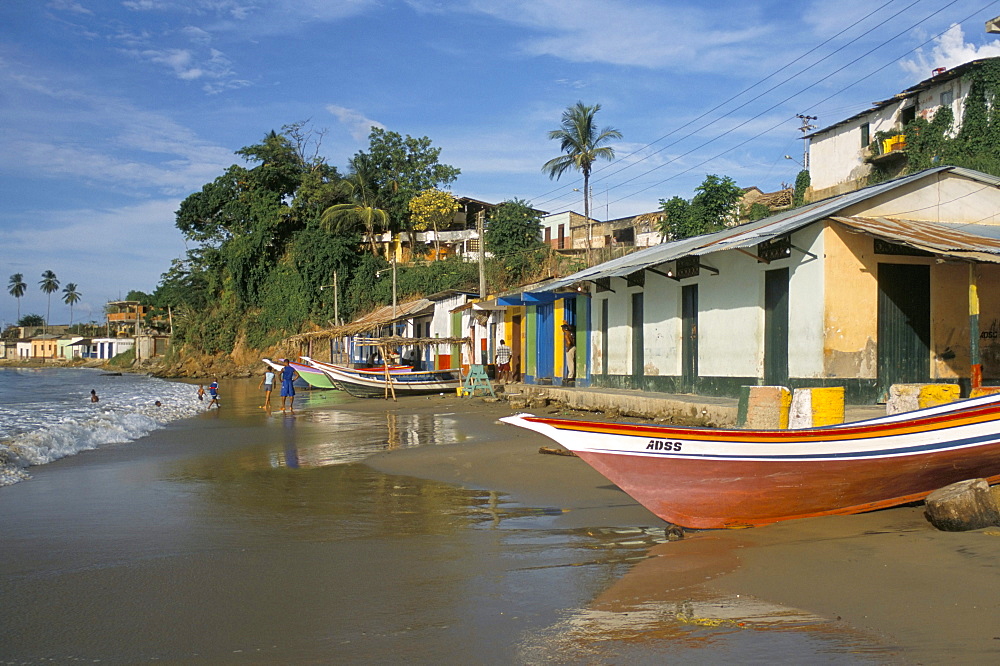 Main beach, San Juan de las Galdonas, Paria Peninsula, Venezuela, South America