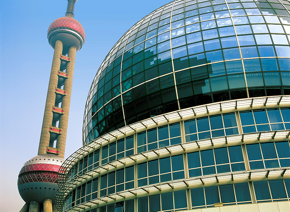 International Convention Centre and TV Tower, Shanghai, China