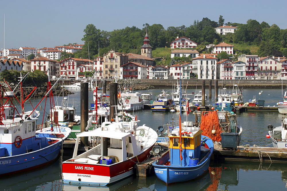 Donibane Lohitzun, Old Harbour, St-Jean-de-Luz, France