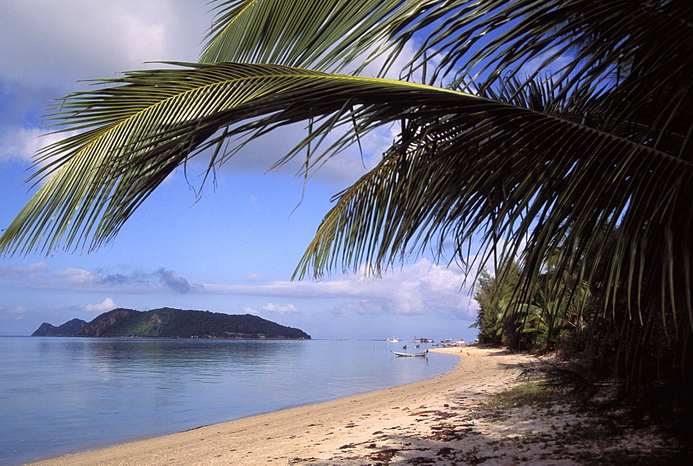 The island of Ko Tae Nai from Ao Bang Charu beach on Ko Pha-Nga island, Surat Thani, Thailand, Southeast Asia, Asia