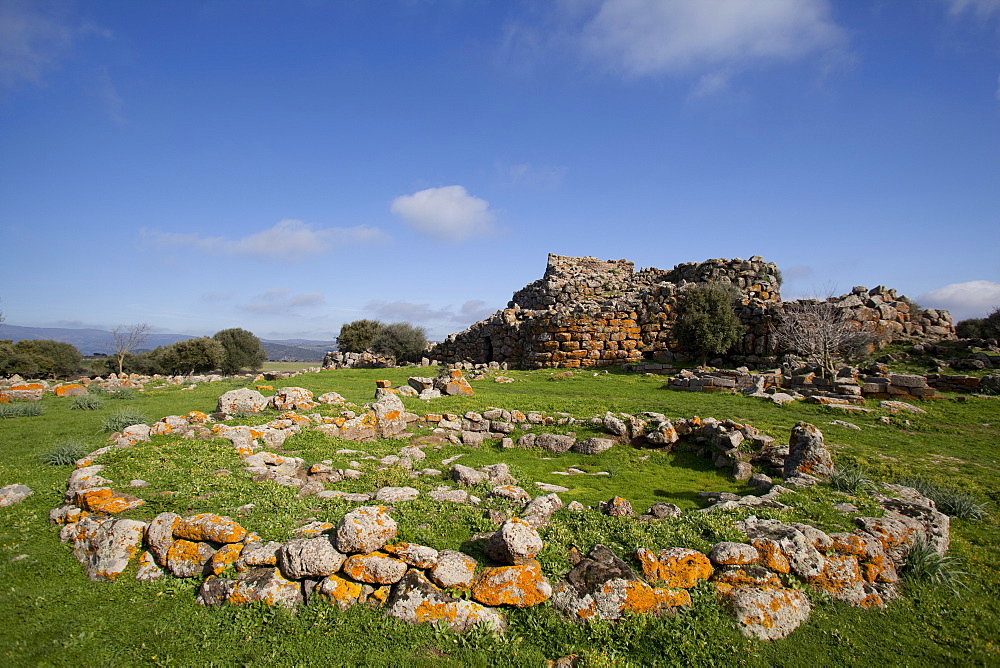 Nuraghe Arrubiu, Sardinia, Italy, Europe