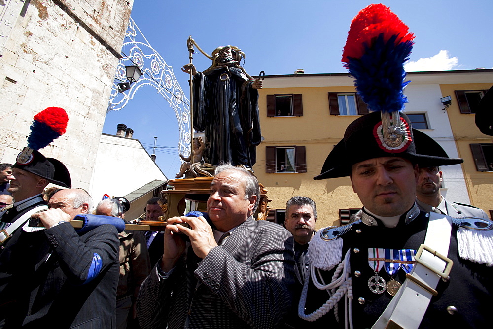 San Domenico dei Serpari (St. Dominic of the Snakes), Cocullo, Abruzzi, Italy, Europe