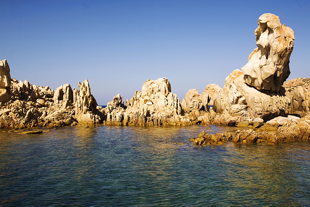 The island of Razzoli, Maddalena Islands, La Maddalena National Park, Sardinia, Italy, Mediterranean, Europe