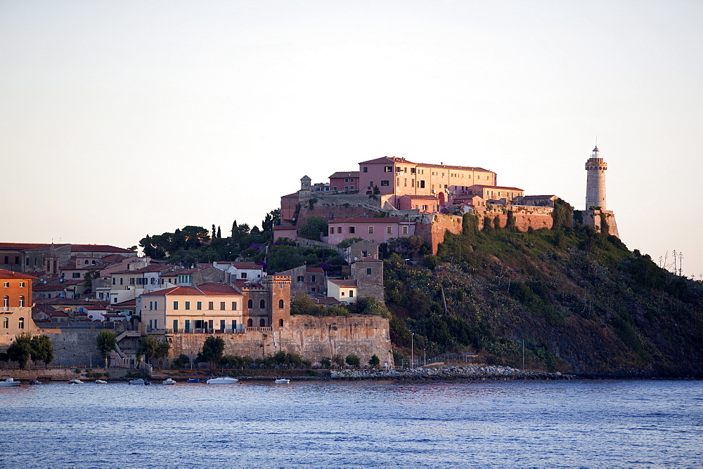 The light house of Portoferraio, Elba, Italy, Mediterranean, Europe