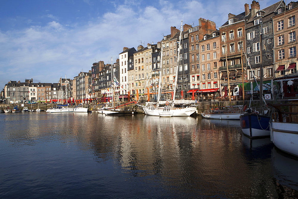 The port of Honfleur, Normandy, France, Europe