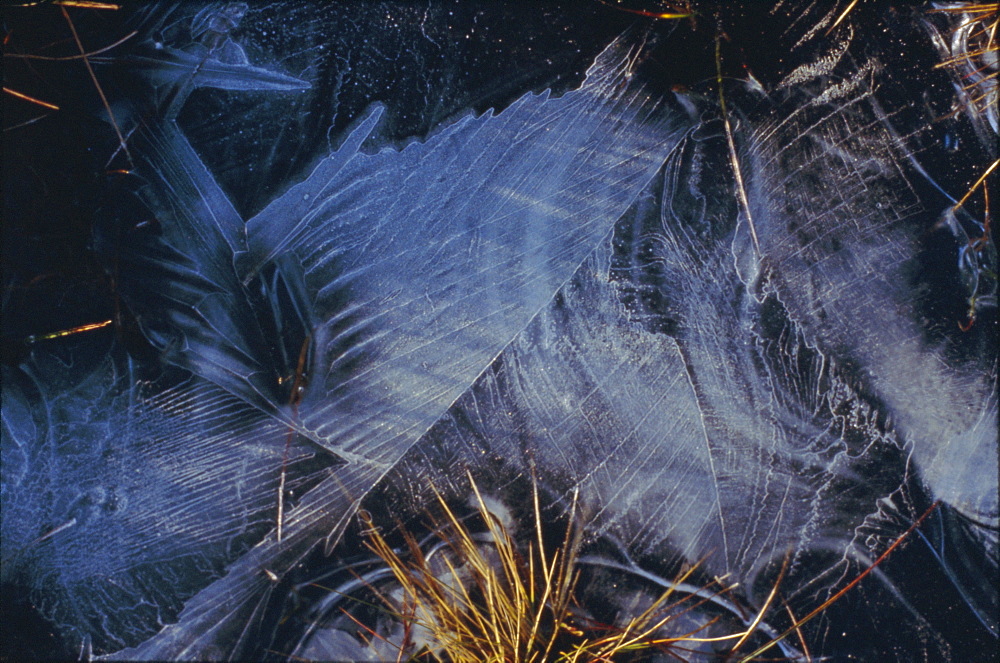 Frozen Pond, Harris, Western Isles, Scotland