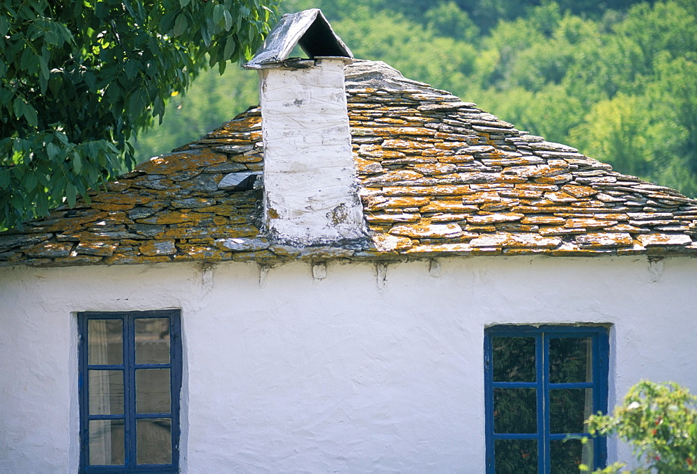 House on island of Samothraki (Samothrace), Greece, Europe