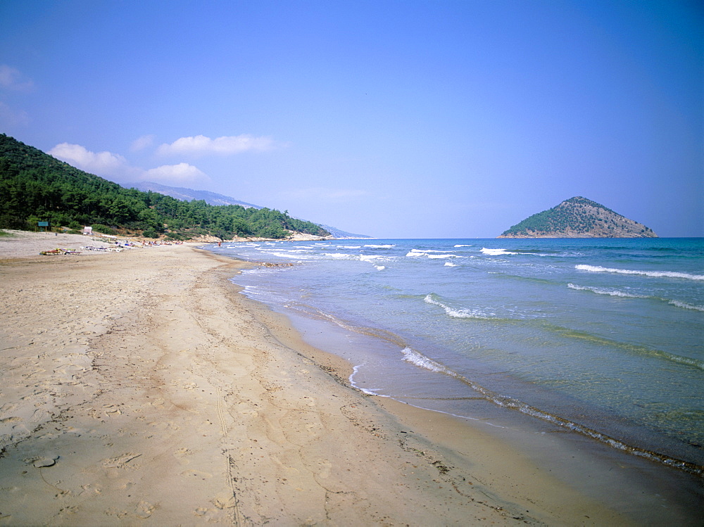 Beach, Limnos (Lemnos), Aegean Islands, Greek Islands, Greece, Europe