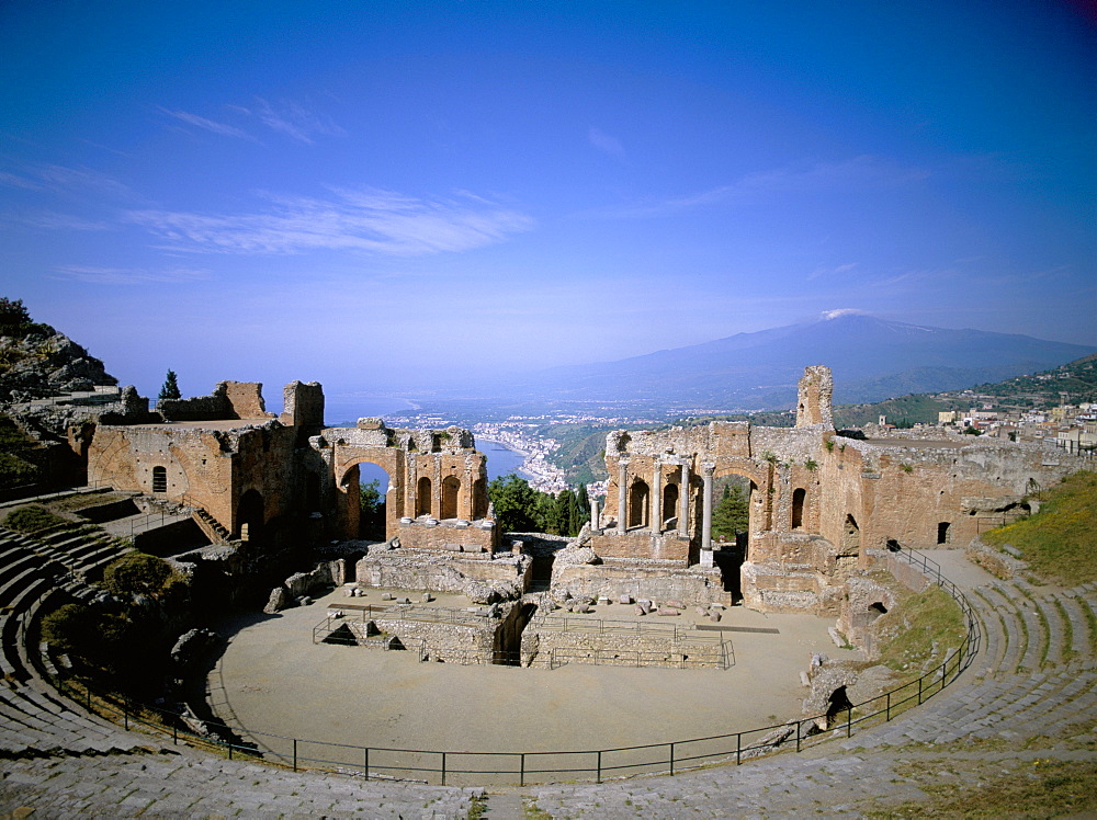 Taormina, island of Sicily, Italy, Mediterranean, Europe