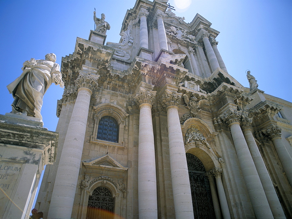 Cathedral, Siracusa (Syracuse), island of Sicily, Italy, Mediterranean, Europe