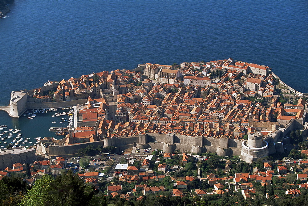 Old City of Dubrovnik, UNESCO World Heritage Site, Dalmatia, Croatia, Europe