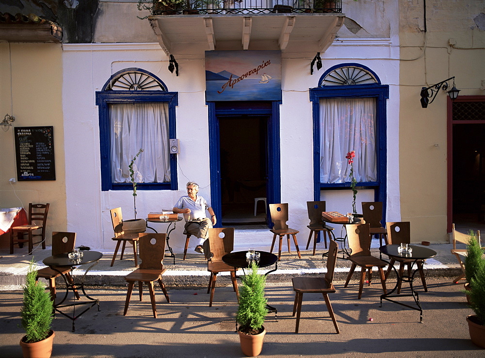 Cafe, Nafplion, Peloponnese, Greece, Europe