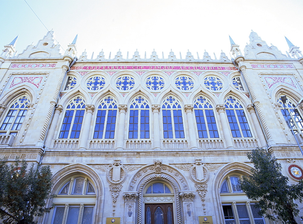 Academy of Science, by architect Mikayil Useynov, Baku, Azerbaijan, Central Asia, Asia