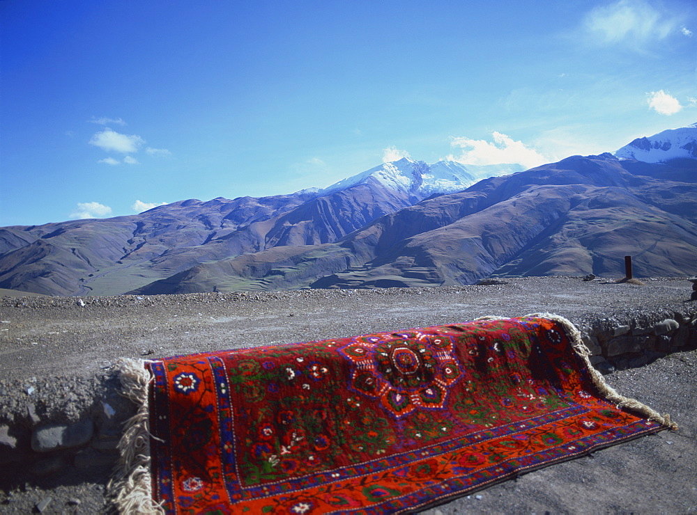 Remote village of Xinaliq in the Caucus Mountains, Azerbaijan, Central Asia, Asia