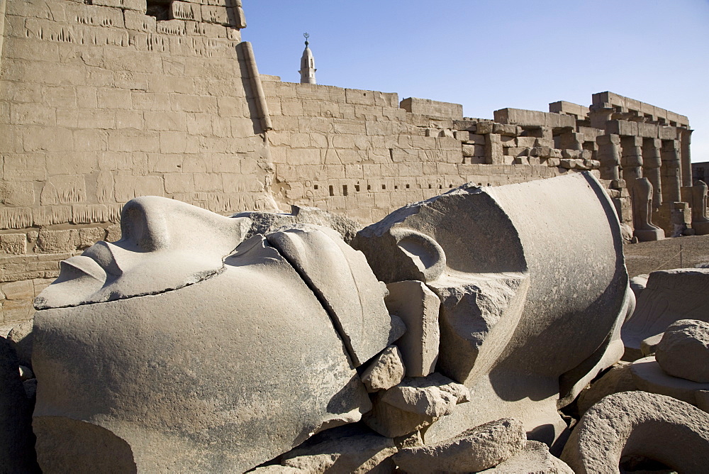 The Temple of Luxor, Thebes, UNESCO World Heritage Site, Egypt, North Africa, Africa