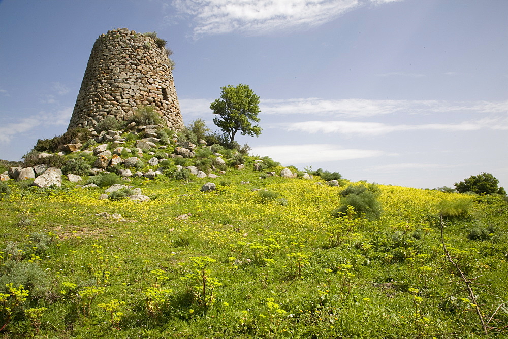 Nuraghe Madrone, Sardinia, Italy, Europe 