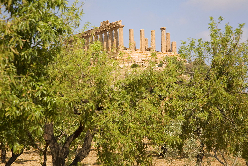 Temple of Juno, Valley of the Temples, Agrigento, UNESCO World Heritage Site, Sicily, Italy, Europe