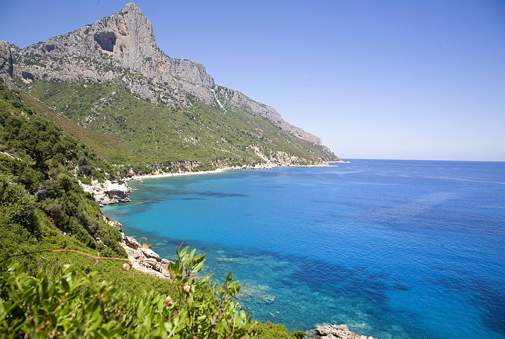 The Gulf of Orosei, near Santa Maria Navarrese, Sardinia, Italy, Mediterranean, Europe