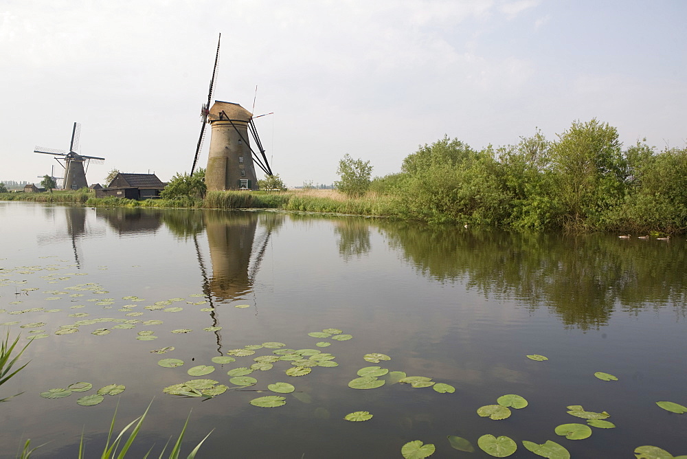 Kinderdijk windmills, Holland, Europe