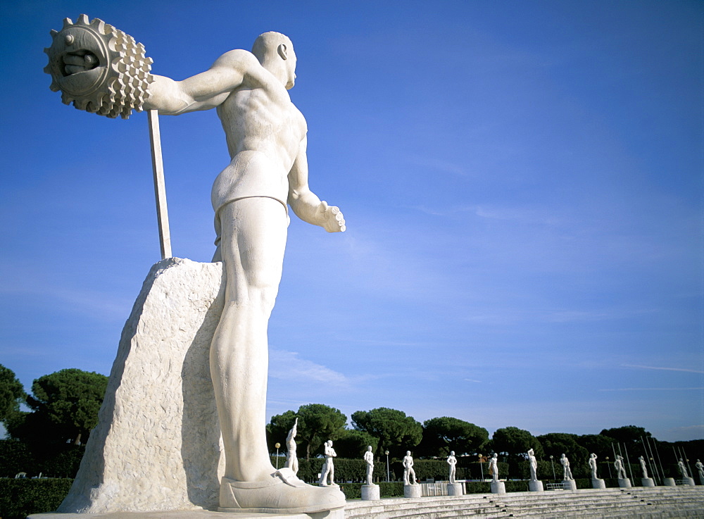 Stadio dei Marmi, Rome, Lazio, Italy, Europe