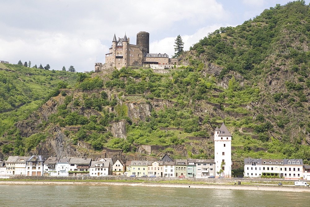 St. Goarshausen, by the Loreley along the Rhine River, Rhineland-Palatinate, Germany, Europe