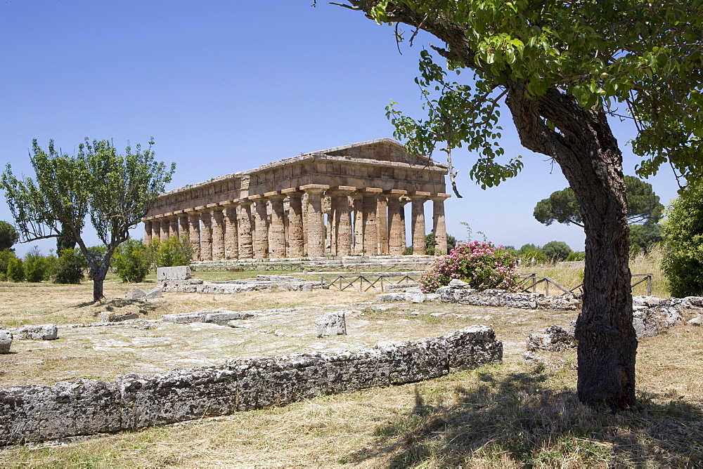 The Temple of Neptune, Paestum, UNESCO World Heritage Site, Campania, Italy, Europe