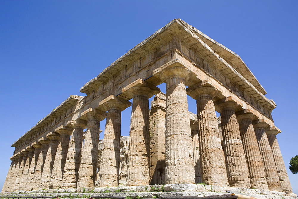 Temple of Neptune, Paestum, UNESCO World Heritage Site, Campania, Italy, Europe