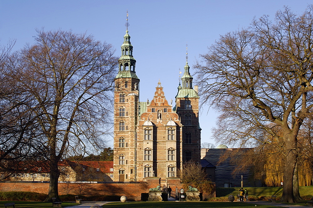 Rosenborg castle, Copenhagen, Denmark, Scandinavia, Europe