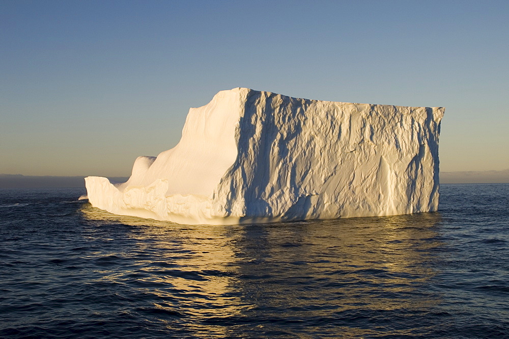 Iceberg on Bransfield Strait, Antarctic Peninsula, Antarctica, Polar Regions