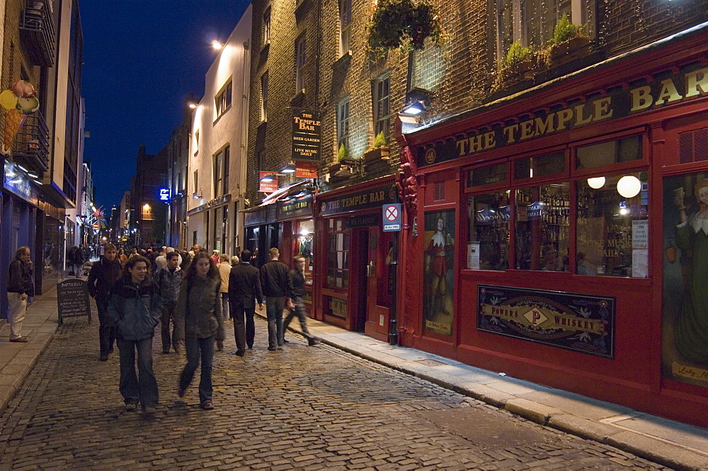 The Temple Bar pub, Temple Bar, Dublin, County Dublin, Republic of Ireland (Eire), Europe