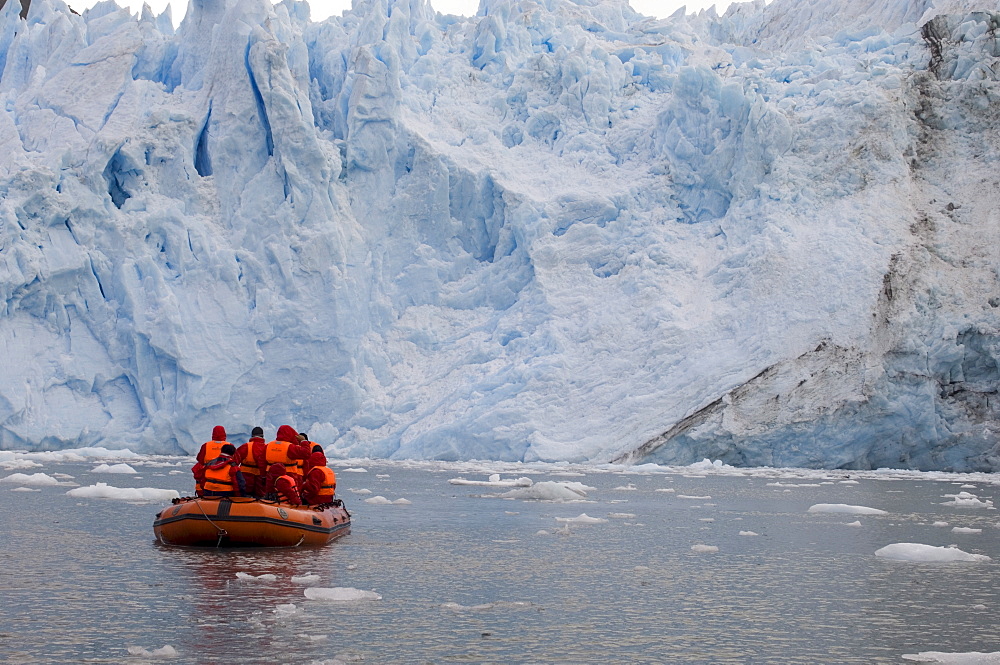 Garibaldi Glacier, Darwin National Park, Tierra del Fuego, Patagonia, Chile, South America