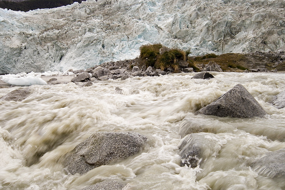 Pia Glacier, Beagle Channel, Darwin National Park, Tierra del Fuego, Patagonia, Chile, South America