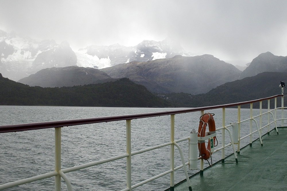 Agostini Fjord, Tierra del Fuego, Patagonia, Chile, South America