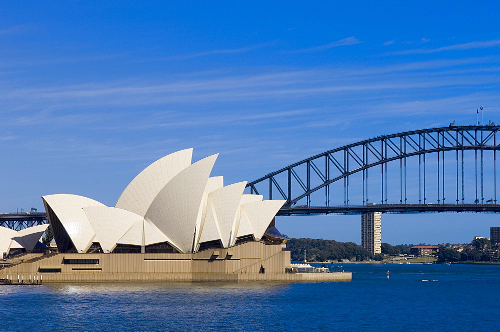 Opera House and Harbour Bridge, Sydney, New South Wales, Australia, Pacific