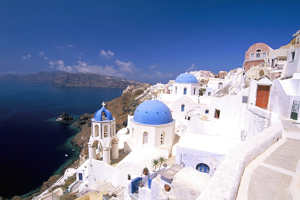 Oia (Ia), island of Santorini (Thira), Cyclades Islands, Aegean, Greek Islands, Greece, Europe