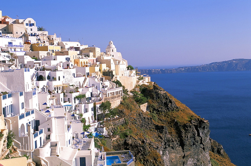 Fira, island of Santorini (Thira), Cyclades Islands, Aegean, Greek Islands, Greece, Europe