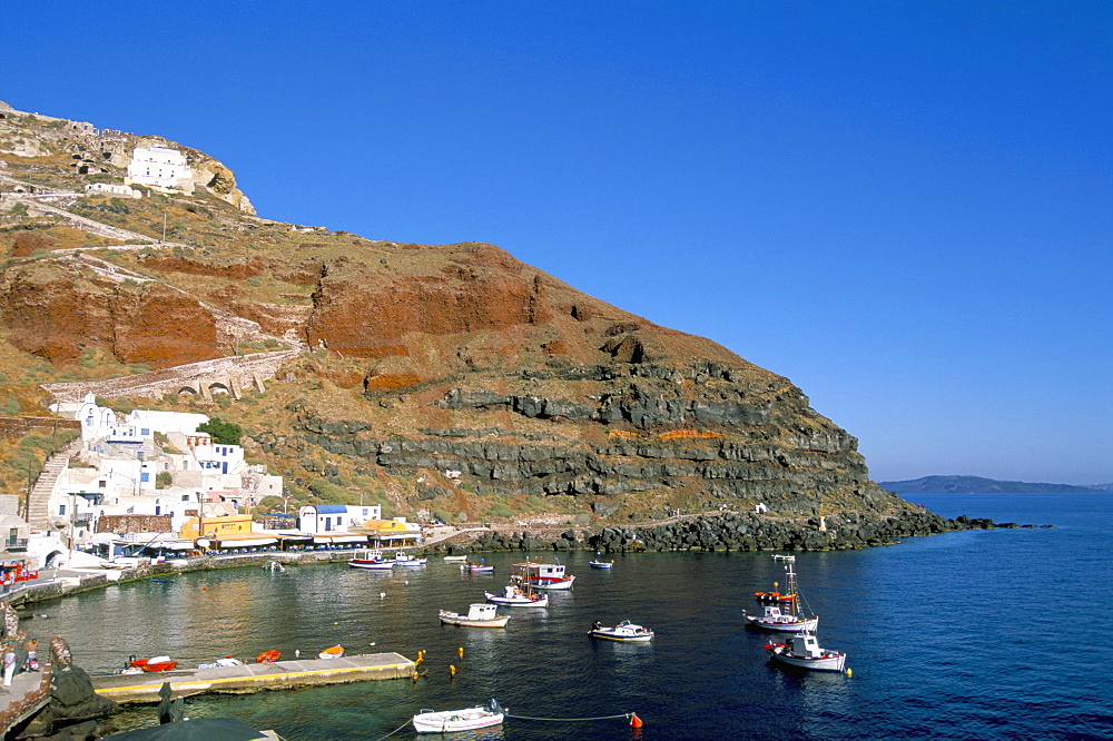 Oia (Ia), island of Santorini (Thira), Cyclades Islands, Aegean, Greek Islands, Greece, Europe