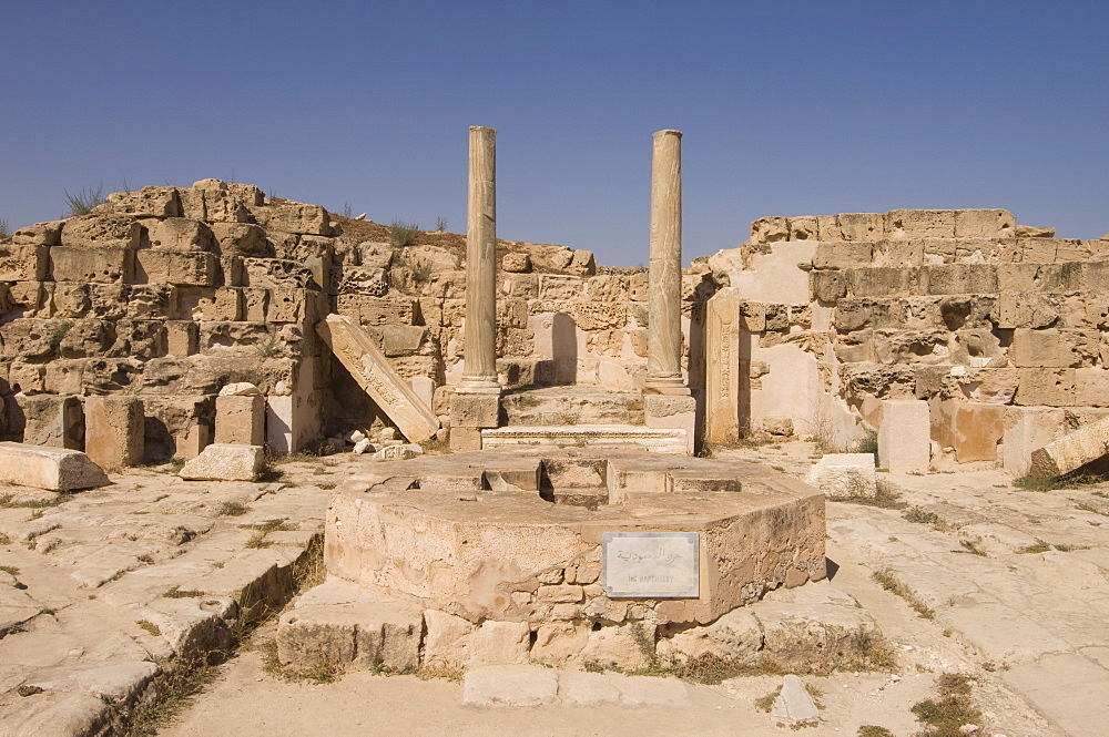 Sabratha Roman site, UNESCO World Heritage Site, Tripolitania, Libya, North Africa, Africa