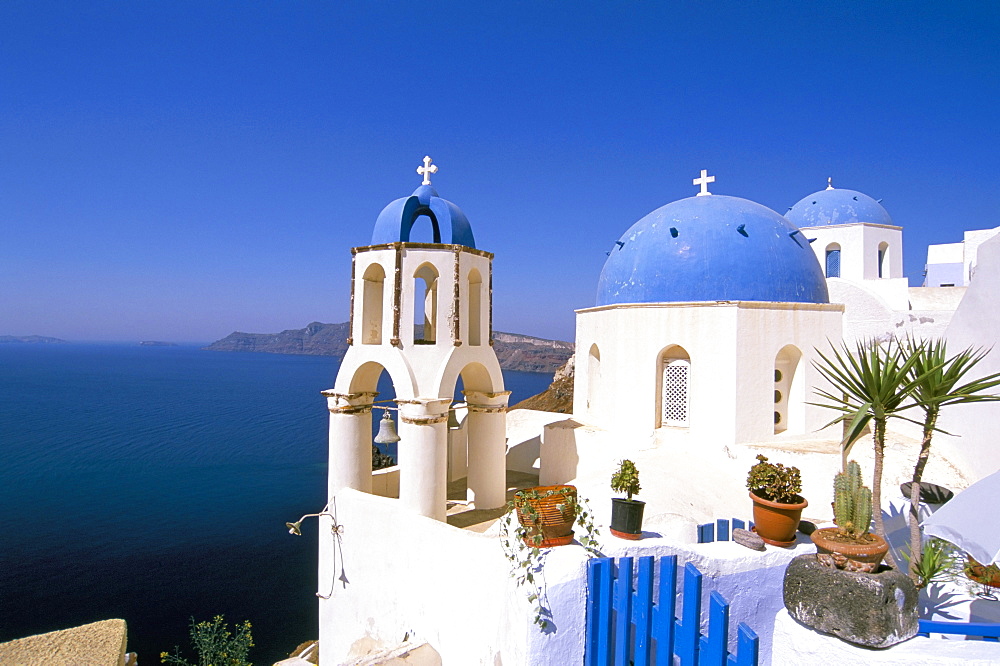 Oia (Ia), island of Santorini (Thira), Cyclades Islands, Aegean, Greek Islands, Greece, Europe