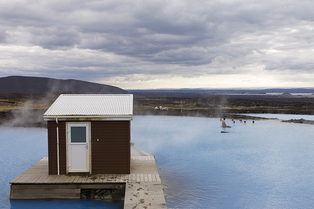 Geothermal hot spring, Reykjahlid, Iceland, Polar Regions