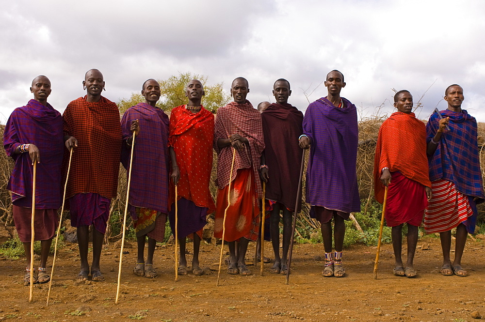 Masai, Amboseli National Park, Kenya, East Africa, Africa