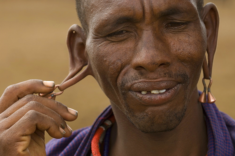 Masai, Amboseli National Park, Kenya, East Africa, Africa