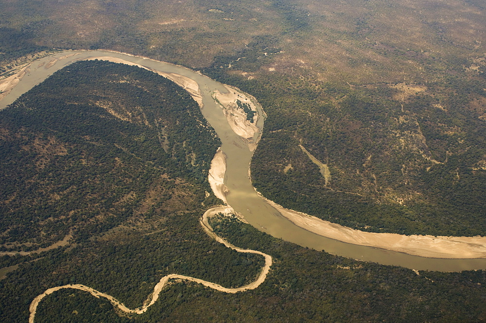 Luangwa River, South Luangwa National Park, Zambia, Africa