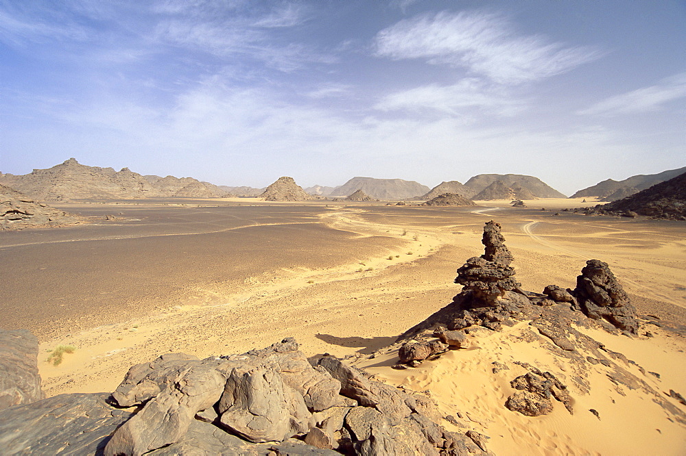 Akakus, Sahara Desert, Fezzan, Libya, North Africa, Africa