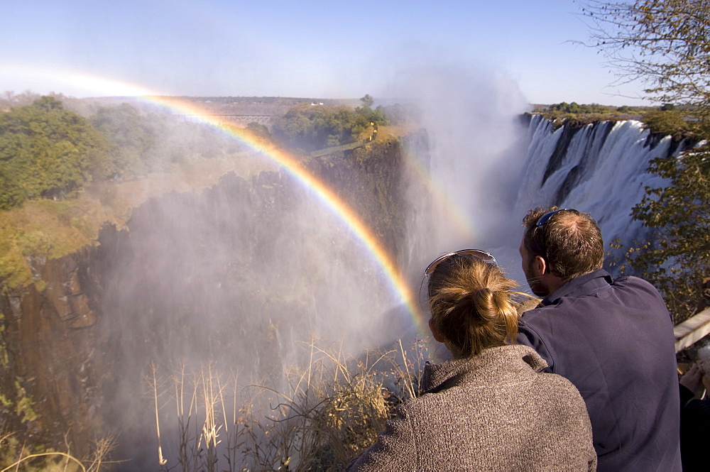 Victoria Falls, UNESCO World Heritage Site, Zambesi River, Zambia, Africa