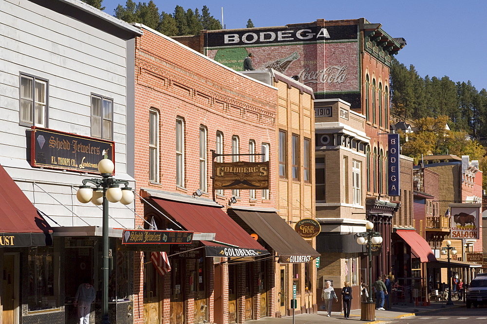 Main Street, Deadwood, Black Hills, South Dakota, United States of America, North America