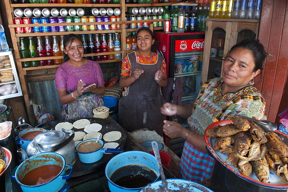 Market, Santa Maria de Jesus, Guatemala, Central America